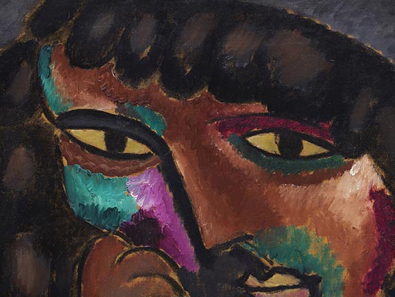 Alexej von Jawlensky - Kopf in Bronzefarben – Bildnis Sacharoff - Autre image