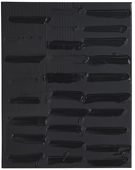 Pierre Soulages - Peinture 130 x 102 cm, 18 janvier 2011 - Autre image
