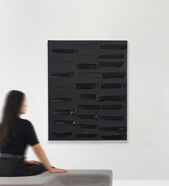Pierre Soulages - Peinture 130 x 102 cm, 18 janvier 2011 - Autre image