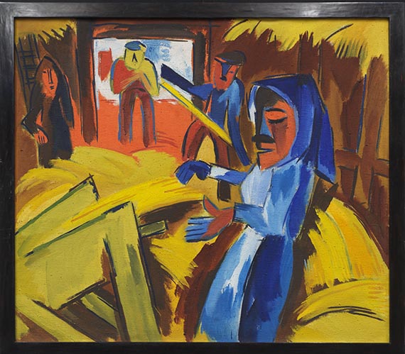 Karl Schmidt-Rottluff - Scheune (Jershöft) - Image du cadre