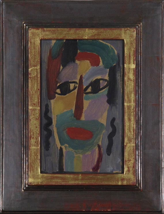 Alexej von Jawlensky - Mystischer Kopf - Image du cadre