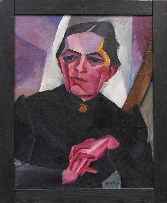 Conrad Felixmüller - Bildnis der Mutter - Image du cadre