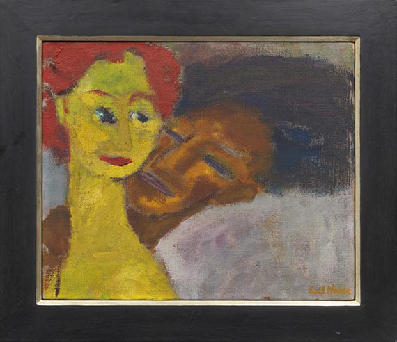Emil Nolde - Junges Paar - Image du cadre