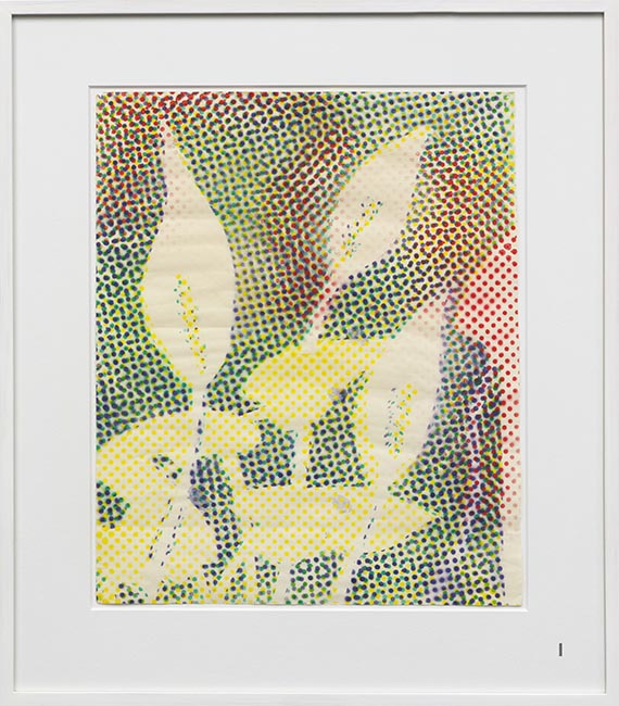Sigmar Polke - Kallablüten (3-teilig) - Image du cadre
