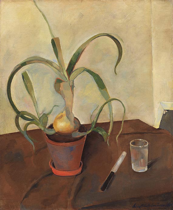 Felix Nussbaum - Stillleben mit Zwiebelpflanze
