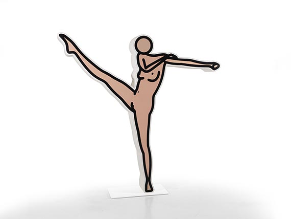 Julian Opie - Caterina Dancing Naked 10