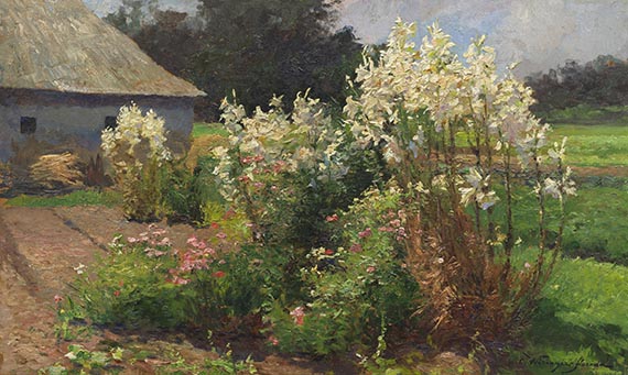 Olga Wisinger-Florian - Blühender Sommergarten