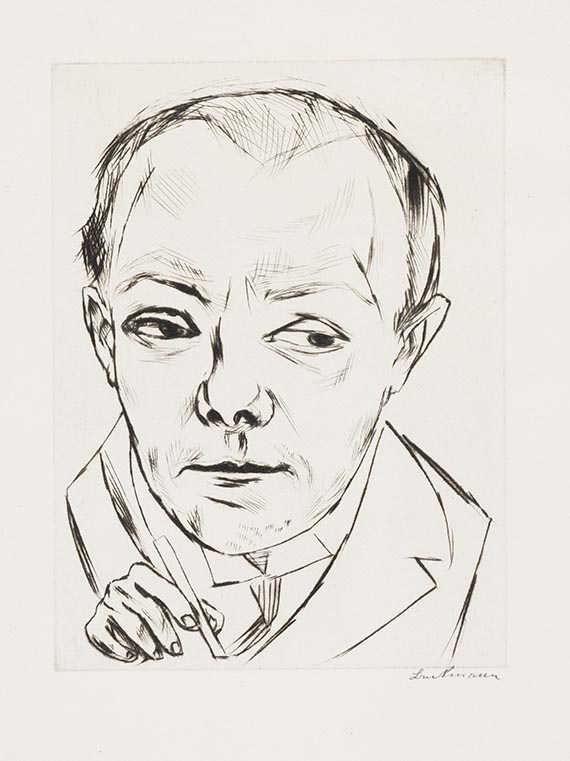 Max Beckmann - Selbstbildnis