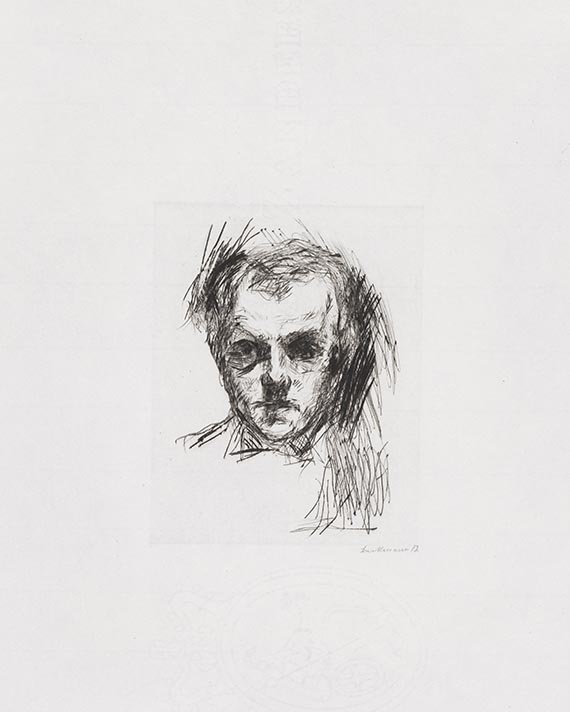 Max Beckmann - Kleines Selbstbildnis
