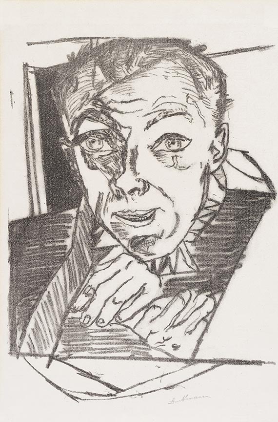 Max Beckmann - Selbstbildnis