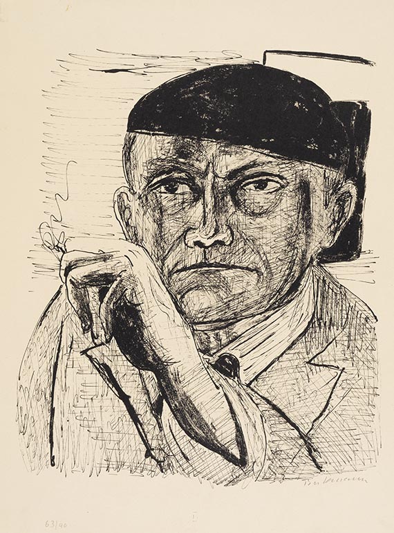Max Beckmann - Selbstbildnis