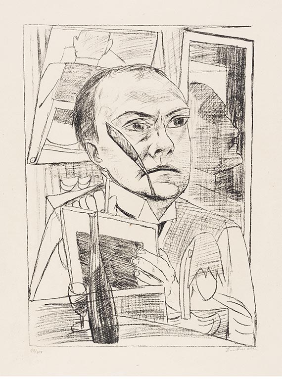 Max Beckmann - Selbst im Hotel