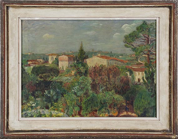 Hans Purrmann - Landschaft bei Galluzzo - Image du cadre