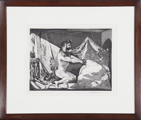 Pablo Picasso - Faune dévoilant une femme - Image du cadre