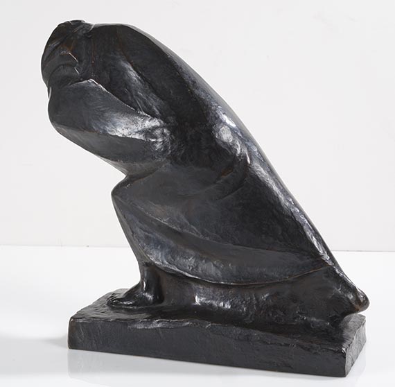 Ernst Barlach - Der Flüchtling - Verso