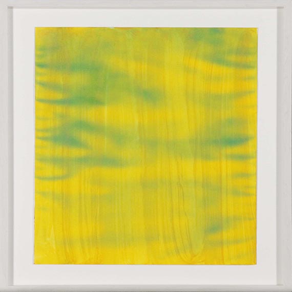 Katharina Grosse - Ohne Titel - Image du cadre