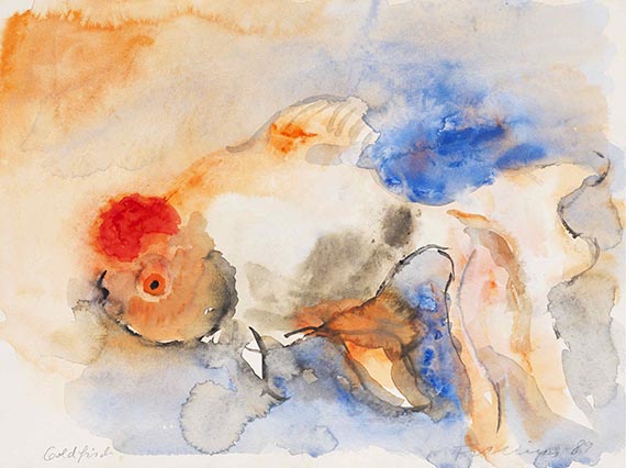 Rainer Fetting - Goldfisch