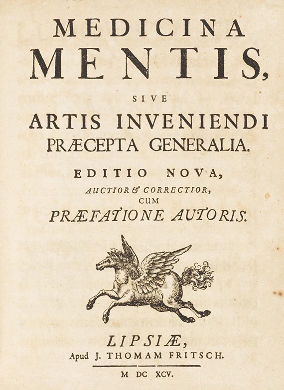 Ehrenfried Walter von Tschirnhaus - Medicina mentis