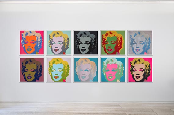 Andy Warhol - Marilyn Monroe (10 Blatt) - Autre image