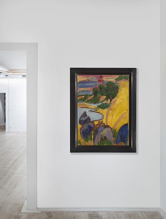 Ernst Ludwig Kirchner - Leuchtturm hinter Bucht - Autre image
