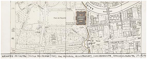  Christo - Wrapped Reichstag (Project for Berlin) (2-teilig) - Autre image