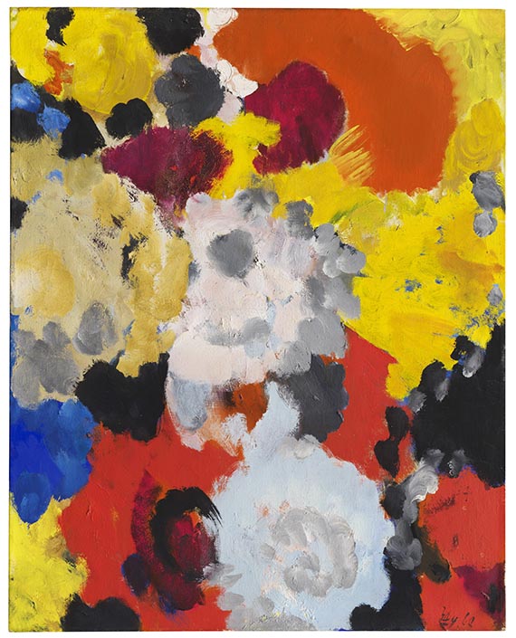 Ernst Wilhelm Nay - Aufleuchtend in Rot