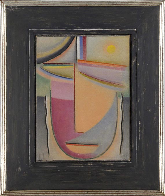 Alexej von Jawlensky - Abstrakter Kopf: September - Image du cadre