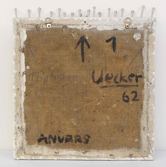 Günther Uecker - Anvers - Verso