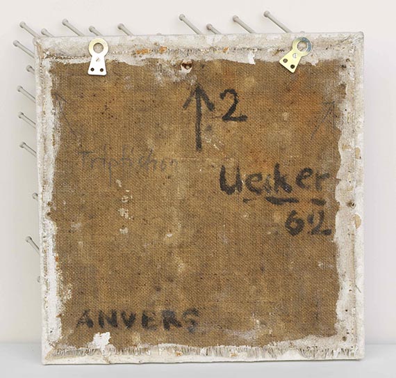 Günther Uecker - Anvers - Verso