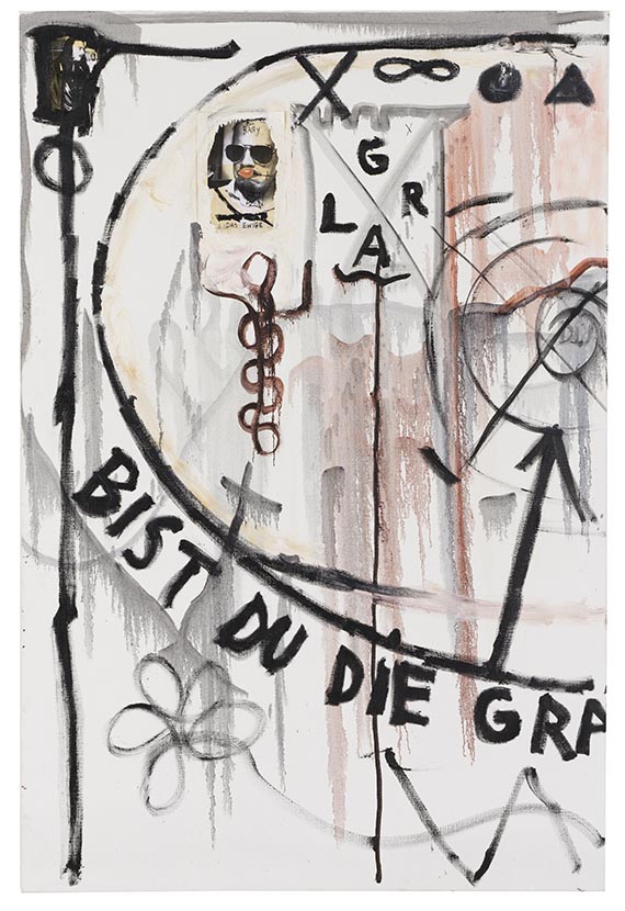 Jonathan Meese - Die Gralsfeigheit "Schwänzchen hoch" (zweiteilig) - Autre image