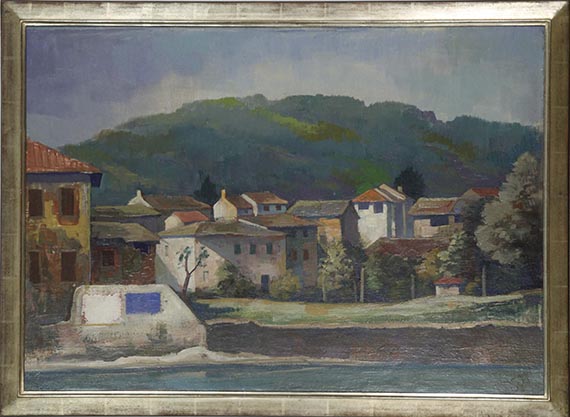 Karl Hofer - Lavena (Tessin) - Image du cadre