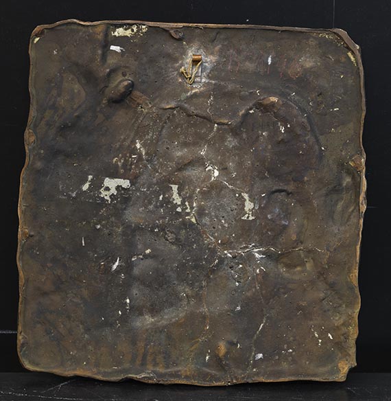 Paul Gauguin - Selbstbildnis, Oviri (der Wilde) - Verso