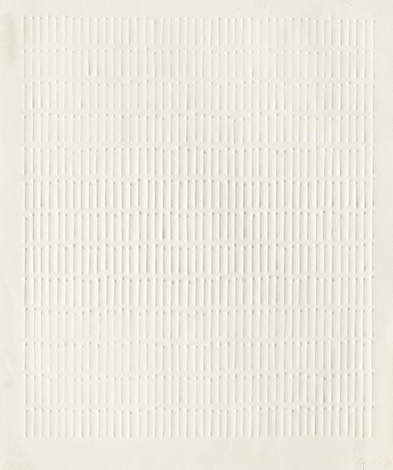 Günther Uecker - Ohne Titel (Reihung)