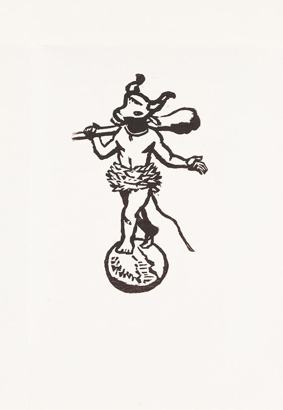 Hermann Max Pechstein - Exlibris Dr. August Ochsenbein - Autre image