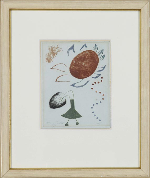 Joan Miró - Au Paradis des Fantômes - Image du cadre