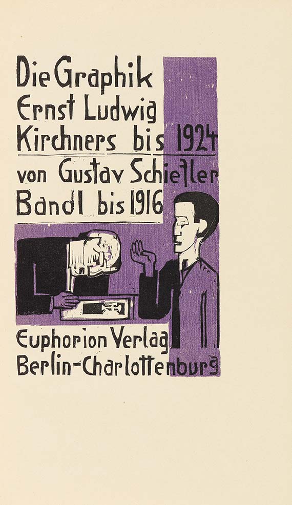 Gustav Schiefler - Das graphische Werk von E. L. Kirchner. Band I