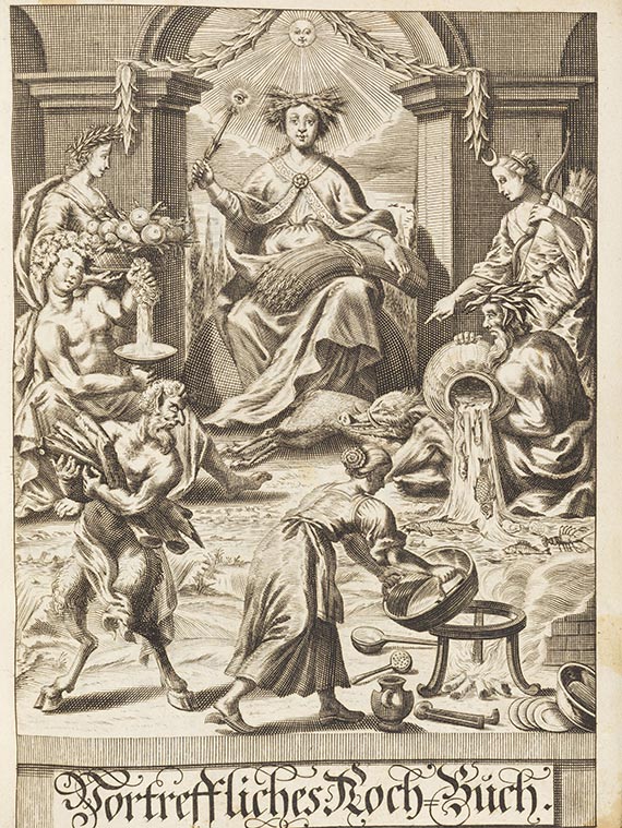 Susanna Maria Endter - Der aus dem Parnasso ehmals entlauffenen vortrefflichen Köchin