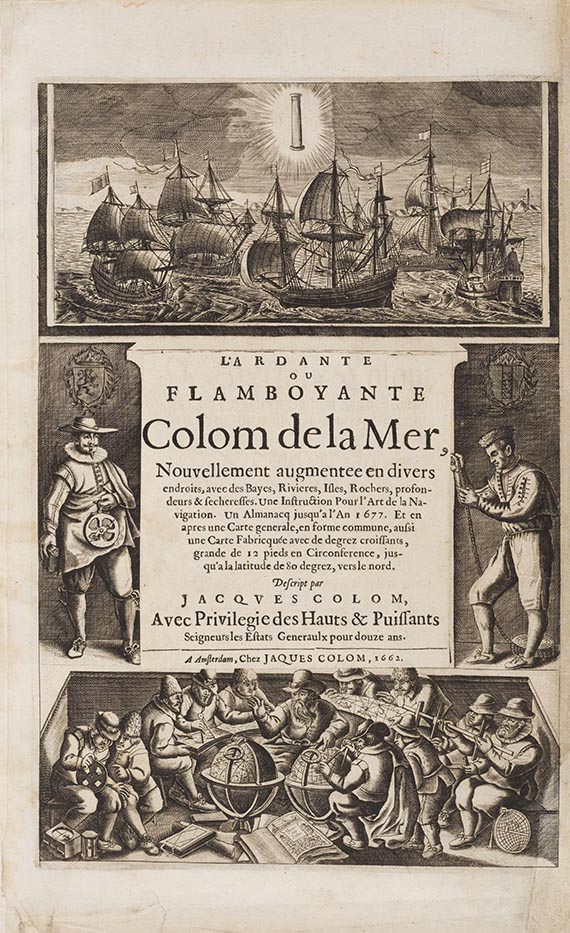 Jacob Colom - L'ardante ou flamboyante Colom de la mer, nouvellement augmentée - Autre image
