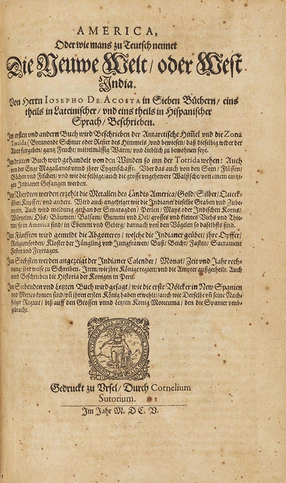 Matthias Quad - Geographisch Handtbuch. - Angeb.: Acosta, America, oder ... die Neuwe Welt, oder West-India - Autre image