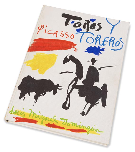 Pablo Picasso - Torros y toreros. Mit Widm. u. Orig.-Zeichn.: Pour Annelise, 21 10 64. - Autre image