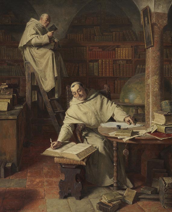 Eduard von Grützner - Klosterbibliothek