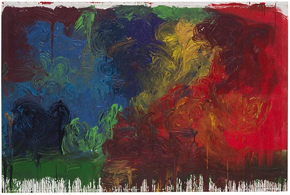 Hermann Nitsch - Schüttbild