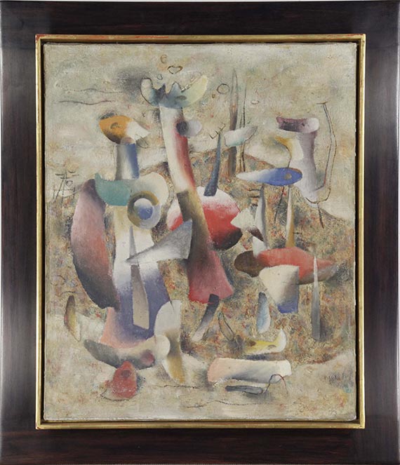 Willi Baumeister - Steingarten - Image du cadre