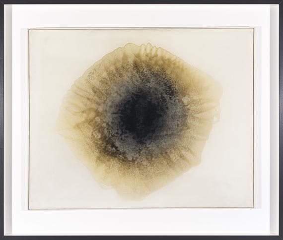 Otto Piene - Feuerblume - Image du cadre