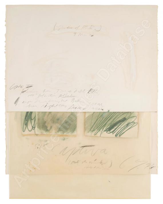 CY TWOMBLYUntitled (1976)