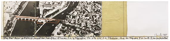  Christo - The Pont Neuf, Wrapped (Project for Paris) (2-teilig) - Autre image