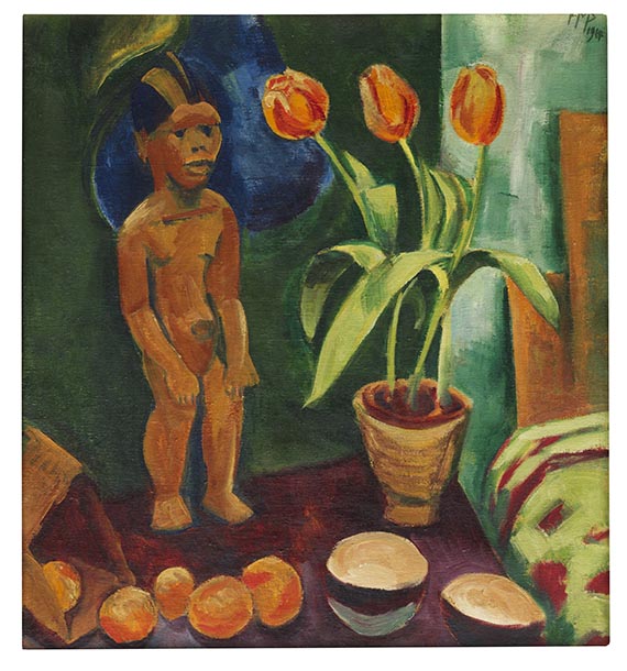 Hermann Max Pechstein - Zwei liegende Mädchen - Autre image