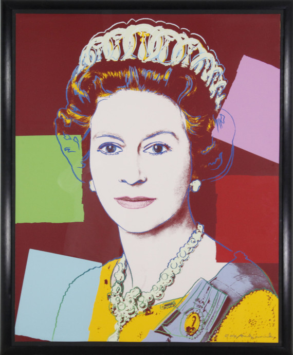 Andy Warhol - Queen Elizabeth II (Royal Edition) - Image du cadre