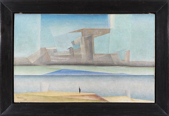 Lyonel Feininger - Die Insel - Image du cadre