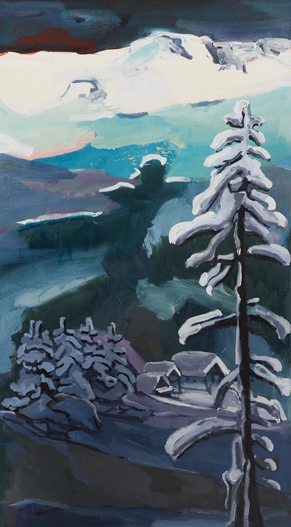 Lambert Maria Wintersberger - Winterlandschaft